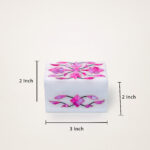 Pink Marble Inlay Jewelry Box – Floral Stone Luxury Jewelry Storage (3x2) thumbnail