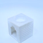 White Arch Marble Incense & Oil Burner — Aromatic Home Altar Accessory thumbnail