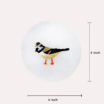 Luxury Marble Coaster Set of 4 – Round Handmade Inlay Work thumbnail