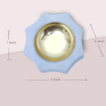 Deluxe Marble & Brass Diya Duo Set with Candle & Incense Holder — Festival Lighting Kit thumbnail