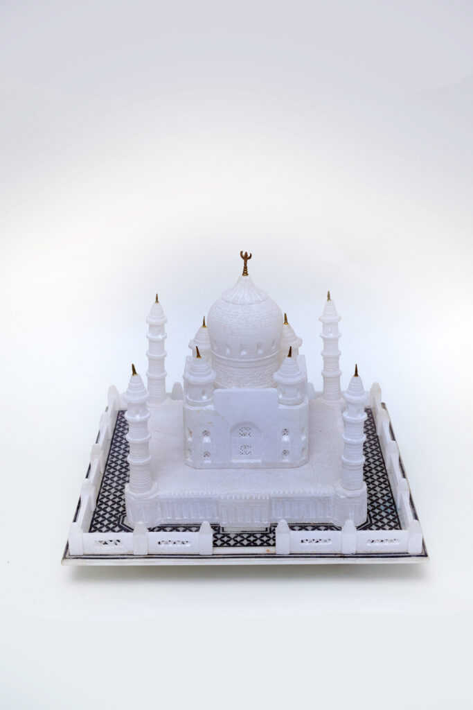 Classic White Taj Mahal Miniature — Perfect For Decoration or Gifting (9 X 9 Inch) - image 5