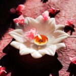 White Marble Urli Bowl Set – Handmade Luxury Decor for Floating Flowers & Candles thumbnail