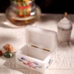 Multicolor Marble Inlay Jewelry Box – Handcrafted Mughal Floral Design (3x2 Inch) thumbnail