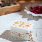 Warm Golden Marble Inlay Jewelry Box – Traditional Floral Inlay Jewelry Box (3x2 Inch) thumbnail