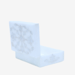 White Marble Inlay Jewelry Box – Classic Floral Stone Design (4x3 Inch) thumbnail