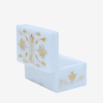 Warm Golden Marble Inlay Jewelry Box – Traditional Floral Inlay Jewelry Box (3x2 Inch) thumbnail