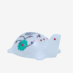 Handcrafted Marble Turtle with Semi-Precious Stone Inlay – Auspicious Home Décor thumbnail