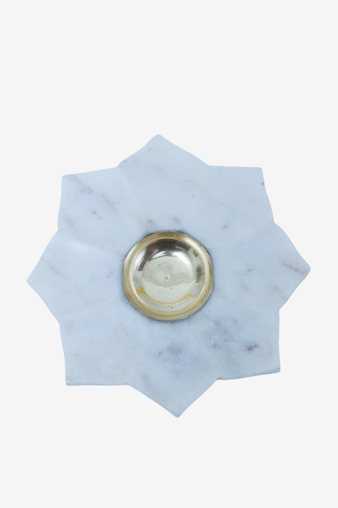 Ashtalok Marble Brass Diya for Puja & Festive Décor - image 5