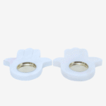 Marble Palm Shape Tea Light Candle Holder — Decorative Peace For Anneversary or Corporate Gift thumbnail