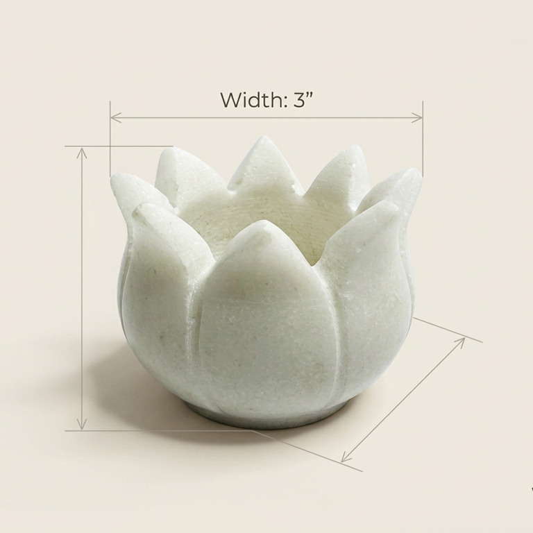 marble lotus urli dimensions - image 4
