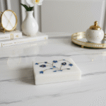 Best Selling Marble Product Inlay Jewelry Box Durable Wholesale for Ring Necklace Storage Marble  Material at Best Price thumbnail