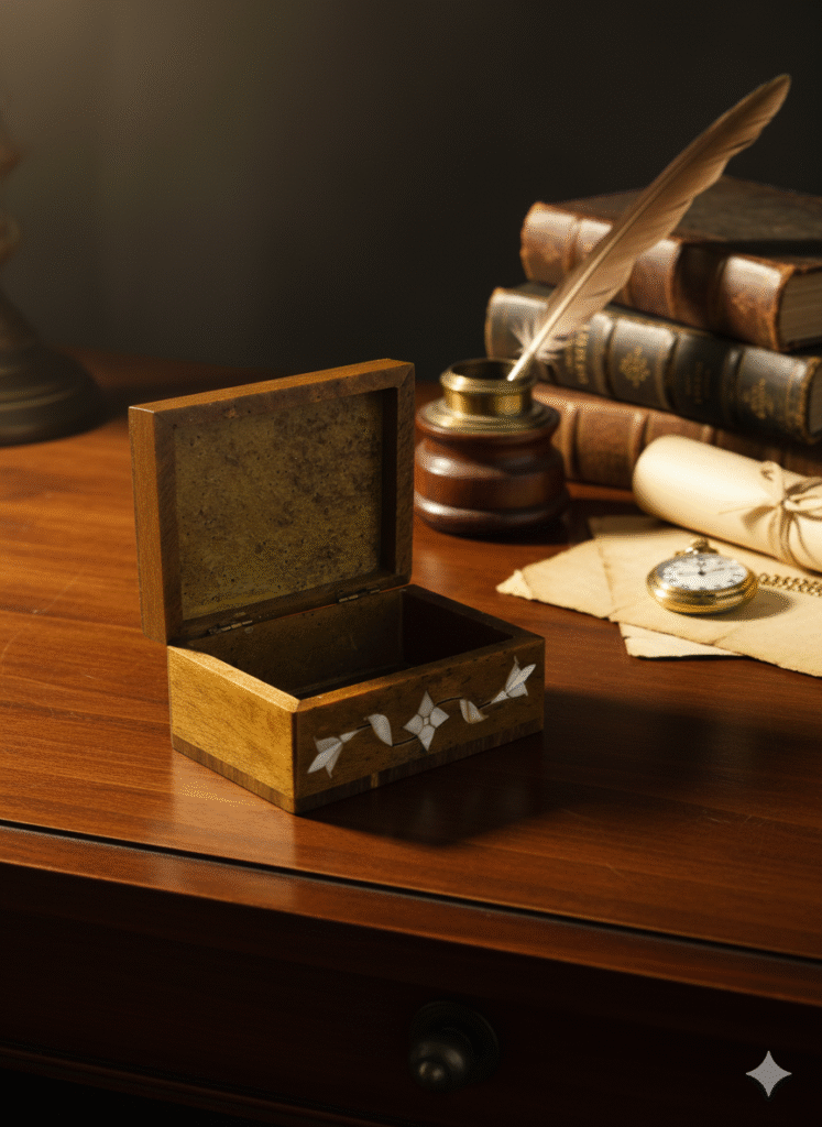 Marble Soapstone Handcrafted Jewelry Box Beautiful Piece For Home Decoration And Jewelry Storage Box - image 2