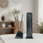 Marble Soapstone Handcrafted Incense Holder For Home Decoration And Incense Stick Holder thumbnail