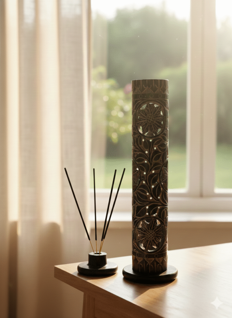 Marble Soapstone Handcraft Incense Stick Holder Beautiful Carving Design Incense Holder - image 2