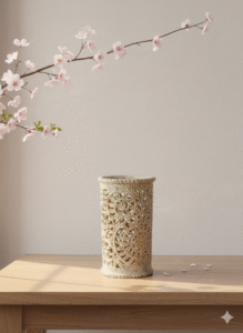 Beautiful Handcrafted Marble Flower Pot & Vase Handmade For Home Decoration