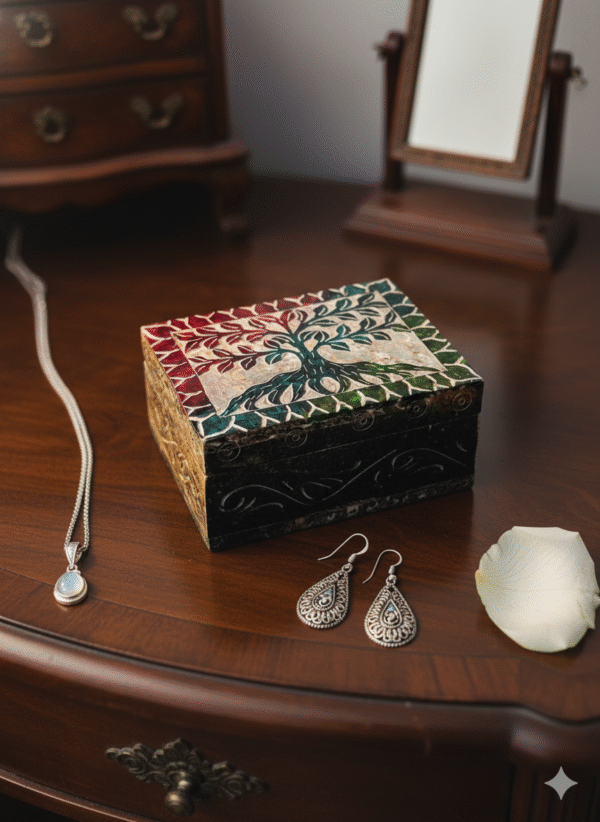 Marble Soapstone Handmade Ring Jewelry Box Good Quality 3x4 Inch