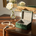 Green Color Marble Soapstone Jewelry Box Handcrafted Item For Home Decoration 3x4 Inch thumbnail