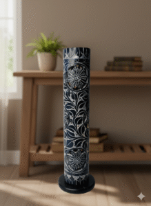 Marble Soapstone Handcraft Incense Stick Holder Beautiful Carving Design Incense Holder