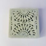 Handmade Marble Carving Jewelry Box Natural Texture And Natural Stone 4x4 inch thumbnail