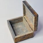 Marble Soapstone Handmade Ring Jewelry Box Good Quality 3x4 Inch thumbnail
