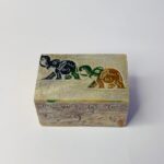 Elephant Design Marble  Soapstone Handmade Jewelry Box 3x2 Inch Box thumbnail
