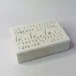 Handcrafted White Marble Carving Jewelry Box Beautiful Design 6x4 Inch thumbnail