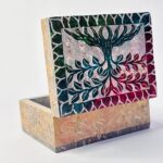 Marble Soapstone Handmade Ring Jewelry Box Good Quality 3x4 Inch thumbnail