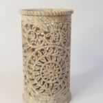 Beautiful Handcrafted Marble Flower Pot & Vase Handmade For Home Decoration thumbnail