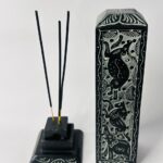 Marble Soapstone Black Marble Incense Stick Holder For Decoration And Gifted Piece thumbnail