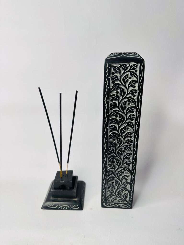 Marble Soapstone Handcrafted Incense Holder For Home Decoration And Incense Stick Holder - image 5