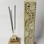 Elegant Home Decor Piece Handcrafted Marble Stick Incense Holder Beautiful Design thumbnail