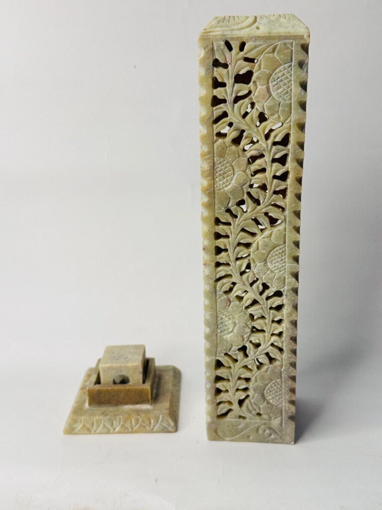 Elegant Home Decor Piece Handcrafted Marble Stick Incense Holder Beautiful Design - image 4