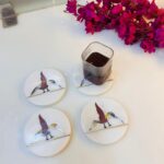 Handcrafted Marble Coasters Set For Kitchen & Home Decor thumbnail