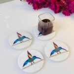 Handcrafted Marble Tea & Coffee Coaster For Home Decoration Piece Unique Design Handmade thumbnail